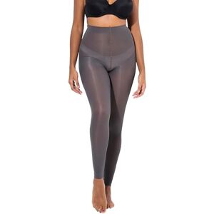 Ulla Popken Women's 60 Denier Tights, Dark Grey, 60-62 Ulla Popken Women's 60 Denier Tights, Dark Grey, 60-62