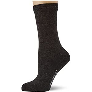 FALKE Women's No. 4 W So Camel Wool Silk Plain 1 Pair Socks, Grey Anthracite Melange 3089, 2.5-3.5 FALKE Women's No. 4 W So Camel Wool Silk Plain 1 Pair Socks, Grey Anthracite Melange 3089, 2.5-3.5