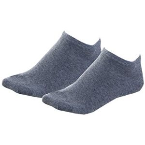 Tommy Hilfiger Women's Sneaker 2P Ankle Socks, Middle Grey Melange, Size 35 Tommy Hilfiger Women's Sneaker 2P Ankle Socks, Middle Grey Melange, Size 35