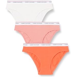 Tommy Hilfiger Women's 3 Pack Bikini (Ext Sizes) Crushed Coral/Coral Clay/Barely T XL Tommy Hilfiger Women's 3 Pack Bikini (Ext Sizes) Crushed Coral/Coral Clay/Barely T XL