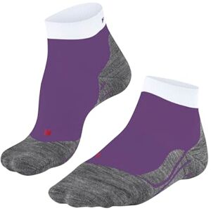 FALKE Women's RU4 Endurance Short W Sso Cotton Anti-Blister 1 Pair Running Socks, Purple Plum 8028, 4-5 FALKE Women's RU4 Endurance Short W Sso Cotton Anti-Blister 1 Pair Running Socks, Purple Plum 8028, 4-5