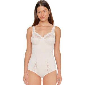 Susa Latina Body without Underwire I Body Shapewear Women's Strong Shaping I Women Bodice I Soft Bodysuit with Shaping Effect I Shapes Waist, Belly and Butt, Pure Beige, 85C Susa Latina Body without Underwire I Body Shapewear Women's Strong Shaping I Women Bodice I Soft Bodysuit with Shaping Effect I Shapes Waist, Belly and Butt, Pure Beige, 85C