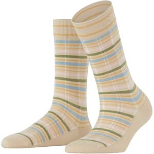 Burlington Women's Summer Glow W So Cotton Patterned 1 Pair Socks, Beige Gravel 4840, 3.5-7 Burlington Women's Summer Glow W So Cotton Patterned 1 Pair Socks, Beige Gravel 4840, 3.5-7
