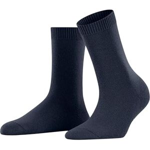 FALKE Women's Cosy Wool W So Viscose Cashmere Plain 1 Pair Socks, Blue Space 6116, 5.5-8 FALKE Women's Cosy Wool W So Viscose Cashmere Plain 1 Pair Socks, Blue Space 6116, 5.5-8
