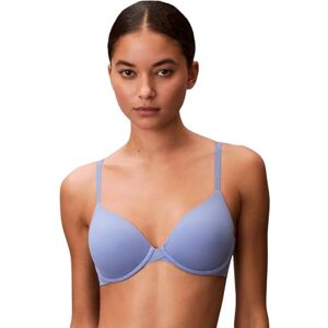 Calvin Klein Women's Lightly Lined Adjustable Plunge Bra, Blue (Blue Tulip), 36DD Calvin Klein Women's Lightly Lined Adjustable Plunge Bra, Blue (Blue Tulip), 36DD