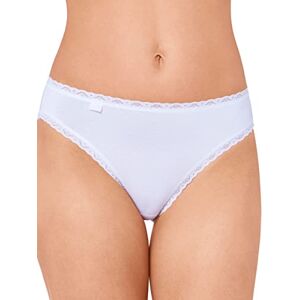 Sloggi Women's 24/7 Cotton Lace Tai Boxer Briefs, White, 12 UK Sloggi Women's 24/7 Cotton Lace Tai Boxer Briefs, White, 12 UK
