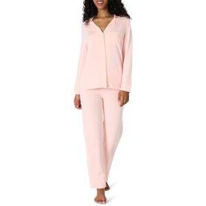 Amazon Essentials x Sofia Grainge Women's Stretch Modal Long-Sleeve and Full-Length Bottom Pyjama Set, Light Pink, XXS Amazon Essentials x Sofia Grainge Women's Stretch Modal Long-Sleeve and Full-Length Bottom Pyjama Set, Light Pink, XXS