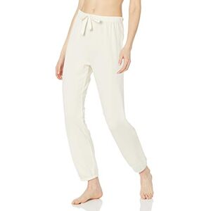 Amazon Essentials Women's Lightweight Lounge Terry Jogger Pajama Pant (Available in Plus Size), Off-White, Large Amazon Essentials Women's Lightweight Lounge Terry Jogger Pajama Pant (Available in Plus Size), Off-White, Large