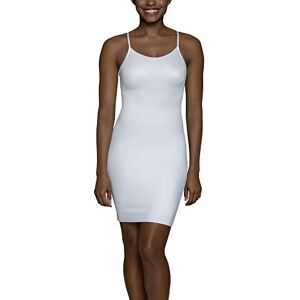 Vanity Fair Women's Shapewear, Tummy Control Full Slip Cami Dress, Seamless Smoothing, Adjustable Spaghetti Strap, Star White, Large Vanity Fair Women's Shapewear, Tummy Control Full Slip Cami Dress, Seamless Smoothing, Adjustable Spaghetti Strap, Star White, Large