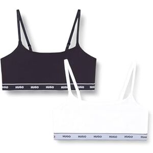 Hugo Boss Women's Twin Bralette Stripe 10272521, Open White, M Hugo Boss Women's Twin Bralette Stripe 10272521, Open White, M
