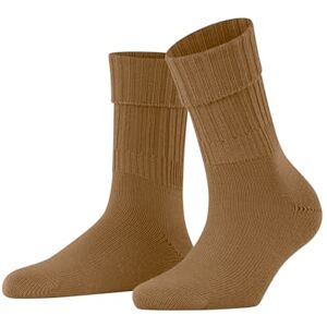 Falke Striggings Rib Boot Socks - Old Brass Brown - Socks Falke Striggings Rib Boot Socks - Old Brass Brown - Socks