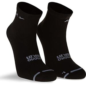Hilly Socks, Active Anklet Zero Cushioning, Black/Grey S Hilly Socks, Active Anklet Zero Cushioning, Black/Grey S