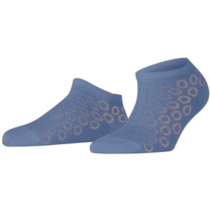 FALKE Women's Joy Fuel W Sn Cotton Low-Cut Patterned 1 Pair Trainer Socks, Blue Smoky 6483, 2.5-5 FALKE Women's Joy Fuel W Sn Cotton Low-Cut Patterned 1 Pair Trainer Socks, Blue Smoky 6483, 2.5-5