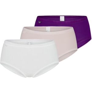 Sloggi Women's Basic+ Midi C3P Underwear, Multiple Colours 18, 48 Sloggi Women's Basic+ Midi C3P Underwear, Multiple Colours 18, 48