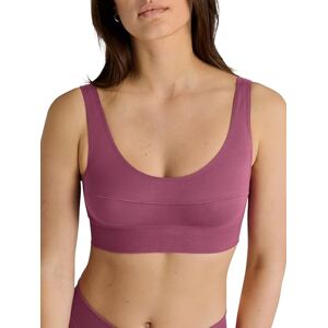 Calida Women's Elastic Bustier with Wide Soft Waistband, Violet Quartz, 36-38 Calida Women's Elastic Bustier with Wide Soft Waistband, Violet Quartz, 36-38