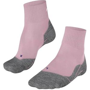 FALKE Women's TK5 Wander Cool Short W Sso Lyocell Functional Yarn Thin Anti-Blister 1 Pair Hiking Socks, Pink Thulit 8663, 4-5 FALKE Women's TK5 Wander Cool Short W Sso Lyocell Functional Yarn Thin Anti-Blister 1 Pair Hiking Socks, Pink Thulit 8663, 4-5