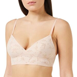 Sloggi Women's Zero Lace 2.0 Longline Bra Non-Wired, Light Brown, XS Sloggi Women's Zero Lace 2.0 Longline Bra Non-Wired, Light Brown, XS