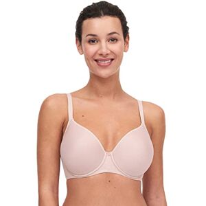 Chantelle Women's Comfort Chic Full Coverage Memory Bra, Rose, 32H US Chantelle Women's Comfort Chic Full Coverage Memory Bra, Rose, 32H US
