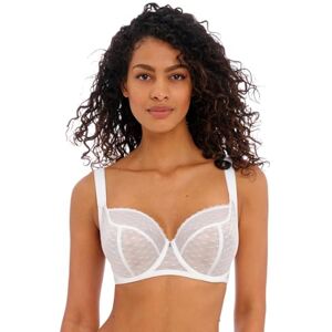 Freya Signature Balcony Bra White White 34J Freya Signature Balcony Bra White White 34J