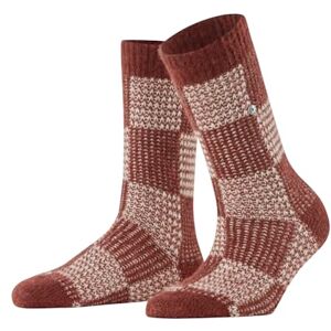 Burlington Women's Charming Checks W So Alpaca Wool Patterned 1 Pair Socks, Brown Cinnamon 5186, 3.5-7 Burlington Women's Charming Checks W So Alpaca Wool Patterned 1 Pair Socks, Brown Cinnamon 5186, 3.5-7