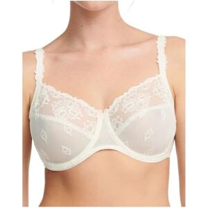 Chantelle Women's, CHAMPS ELYSEES, Very Covering Underwired Bra, Women's lingerie, Off-white (Elfenbein 35), 34D Chantelle Women's, CHAMPS ELYSEES, Very Covering Underwired Bra, Women's lingerie, Off-white (Elfenbein 35), 34D