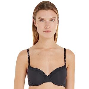 Tommy Hilfiger Women's Lace Demi Cup Bra, Black (Black), 38B Tommy Hilfiger Women's Lace Demi Cup Bra, Black (Black), 38B