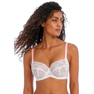 Freya Offbeat Side Support Bra White White 38GG Freya Offbeat Side Support Bra White White 38GG