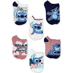 Disney Lilo & Stitch Adults No Show 6 pack Socks Set (Large (9-11), Blush) Disney Lilo & Stitch Adults No Show 6 pack Socks Set (Large (9-11), Blush)