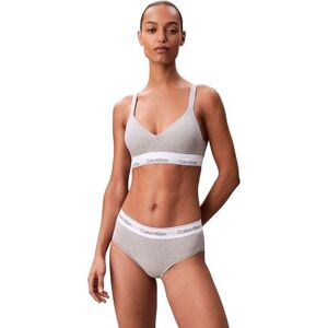 Calvin Klein Women’s Lift Bralette with Logo Band, Grey (Grey Heather), M Calvin Klein Women’s Lift Bralette with Logo Band, Grey (Grey Heather), M