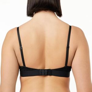 Calvin Klein Women's Lightly Lined Demi Plunge Underwire Bra, Black (Black), 30B Calvin Klein Women's Lightly Lined Demi Plunge Underwire Bra, Black (Black), 30B