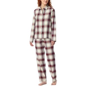 Schiesser X-Mas Women's Long Pyjamas with Button Placket Soft Cotton Woven X-Mas Gifting Sets Pyjama Set, Multicolor 1_182122, 20 Schiesser X-Mas Women's Long Pyjamas with Button Placket Soft Cotton Woven X-Mas Gifting Sets Pyjama Set, Multicolor 1_182122, 20