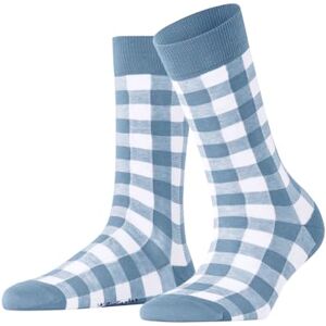 Burlington Women's Vichy W So Cotton Patterned 1 Pair Socks, Blue Sky 6876, 3.5-7 Burlington Women's Vichy W So Cotton Patterned 1 Pair Socks, Blue Sky 6876, 3.5-7
