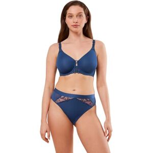 Triumph Women's Wild Azalea Florale W01 Bra, Dark Blue, 34C Triumph Women's Wild Azalea Florale W01 Bra, Dark Blue, 34C