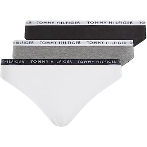 Tommy Hilfiger Women’s 3 Pack Briefs Underwear, Multicolor (Medium Grey Heather/White/Black), M Tommy Hilfiger Women’s 3 Pack Briefs Underwear, Multicolor (Medium Grey Heather/White/Black), M