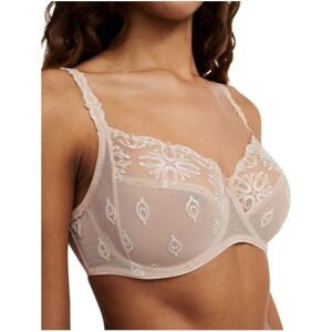 Chantelle Women's, CHAMPS ELYSEES, Very Covering Underwired Bra, Women's lingerie, Off-white (Dune 97), 36D Chantelle Women's, CHAMPS ELYSEES, Very Covering Underwired Bra, Women's lingerie, Off-white (Dune 97), 36D
