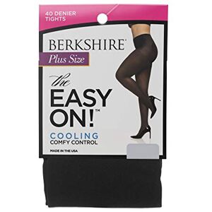 Berkshire Women's Plus Size the Easy on 40 Denier Tights, Black, 5X-6X Berkshire Women's Plus Size the Easy on 40 Denier Tights, Black, 5X-6X