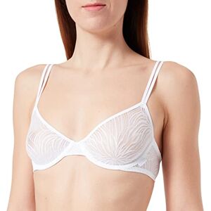 Calvin Klein Women Unlined Demi-Cup Bra with Underwire, White (White), 36C Calvin Klein Women Unlined Demi-Cup Bra with Underwire, White (White), 36C
