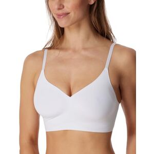 Schiesser Invisible Soft Women's Bustier Spaghetti Straps with Removable Pads, Weiss_179821, UK 14 Schiesser Invisible Soft Women's Bustier Spaghetti Straps with Removable Pads, Weiss_179821, UK 14