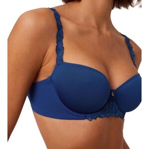 Triumph Women's Wild Azalea Floral WHP Bra, Dark Blue, 38E Triumph Women's Wild Azalea Floral WHP Bra, Dark Blue, 38E
