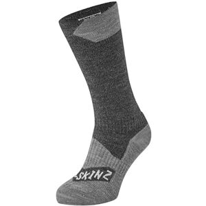 SEALSKINZ Raynham Unisex Waterproof All Weather Mid Length Sock Running, Trekking, Camping & Everyday Use Merino Wool Lining 4-Way-Stretch SEALSKINZ Raynham Unisex Waterproof All Weather Mid Length Sock Running, Trekking, Camping & Everyday Use Merino Wool Lining 4-Way-Stretch