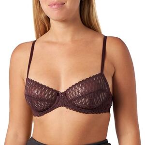 Triumph Women's Aura Spotlight Conscious W Bra, Transparent NA, Merlot, 36DD Triumph Women's Aura Spotlight Conscious W Bra, Transparent NA, Merlot, 36DD