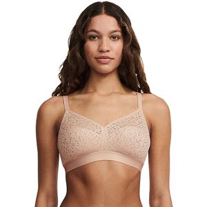 Chantelle Women's Norah Supportive Wirefree Bra, Opaque, Nude Blush, 36C Chantelle Women's Norah Supportive Wirefree Bra, Opaque, Nude Blush, 36C