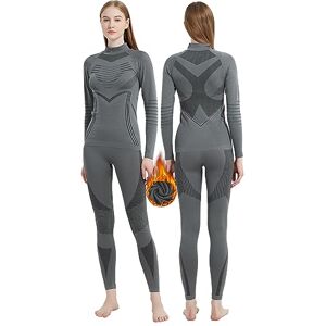 MeetHoo Thermal Underwear for Women, Winter Warm Base Layer Compression Set, Fleece Lined Long Johns Running Skiing MeetHoo Thermal Underwear for Women, Winter Warm Base Layer Compression Set, Fleece Lined Long Johns Running Skiing