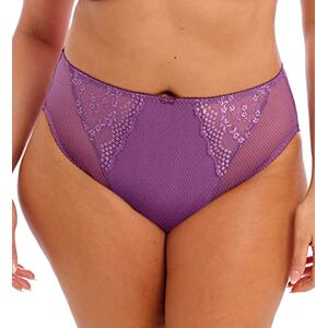 Elomi Women's Charley Waist High Cut Leg Brief Bikini Style Underwear, Pansy, M Elomi Women's Charley Waist High Cut Leg Brief Bikini Style Underwear, Pansy, M