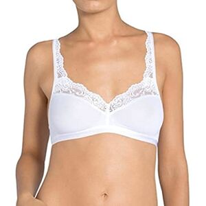 Sloggi Women's Romance Non-Wired Bra White, 38B Sloggi Women's Romance Non-Wired Bra White, 38B