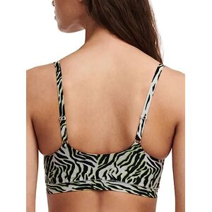 Chantelle Women's, SOFTSTRETCH, Padded Bralette , Women's invisible lingerie, Zebra Print, XL-XXL Chantelle Women's, SOFTSTRETCH, Padded Bralette , Women's invisible lingerie, Zebra Print, XL-XXL