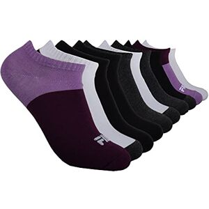 FILA Women's Show Socks, Purple Colorblock (10 Pack), One Size (Pack of 10) FILA Women's Show Socks, Purple Colorblock (10 Pack), One Size (Pack of 10)