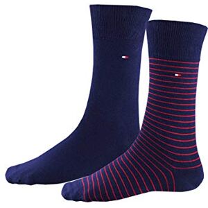 Tommy Hilfiger Mens Classic CLSSC SOCK, Navy / Red, 9-11 UK Tommy Hilfiger Mens Classic CLSSC SOCK, Navy / Red, 9-11 UK