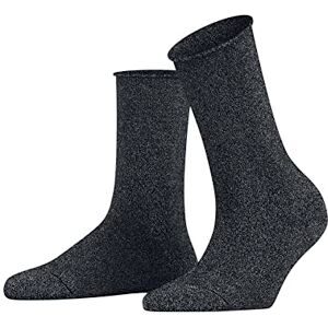 FALKE Women's Shiny W So Lyocell Plain 1 Pair Socks, Blue Dark Navy 6370, 5.5-8 FALKE Women's Shiny W So Lyocell Plain 1 Pair Socks, Blue Dark Navy 6370, 5.5-8