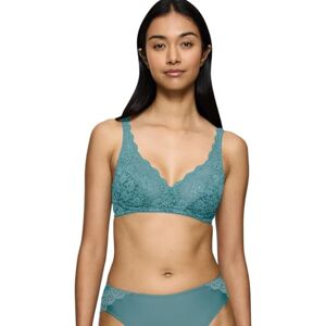 Triumph Women's Amourette Bra, Quiet Turquoise, 40DD Triumph Women's Amourette Bra, Quiet Turquoise, 40DD